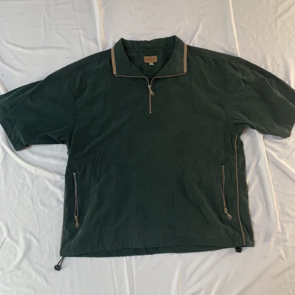 Monterey Club Green Golf Shirt Vintage